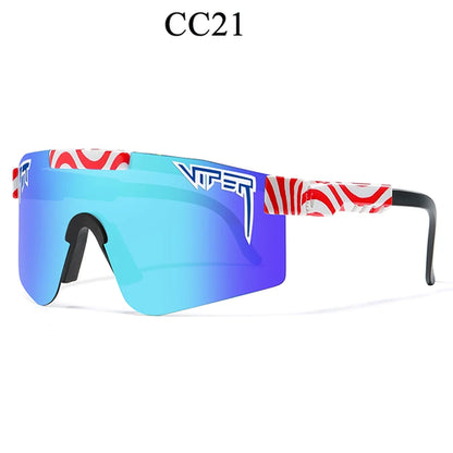 Outdoor Men Women PIT VIPER Sunglasses UV400 Sport Sun Glasses Cycling